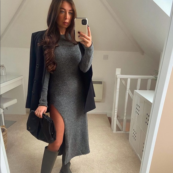 Zara | Dresses | Zara Wool Blend Knit 